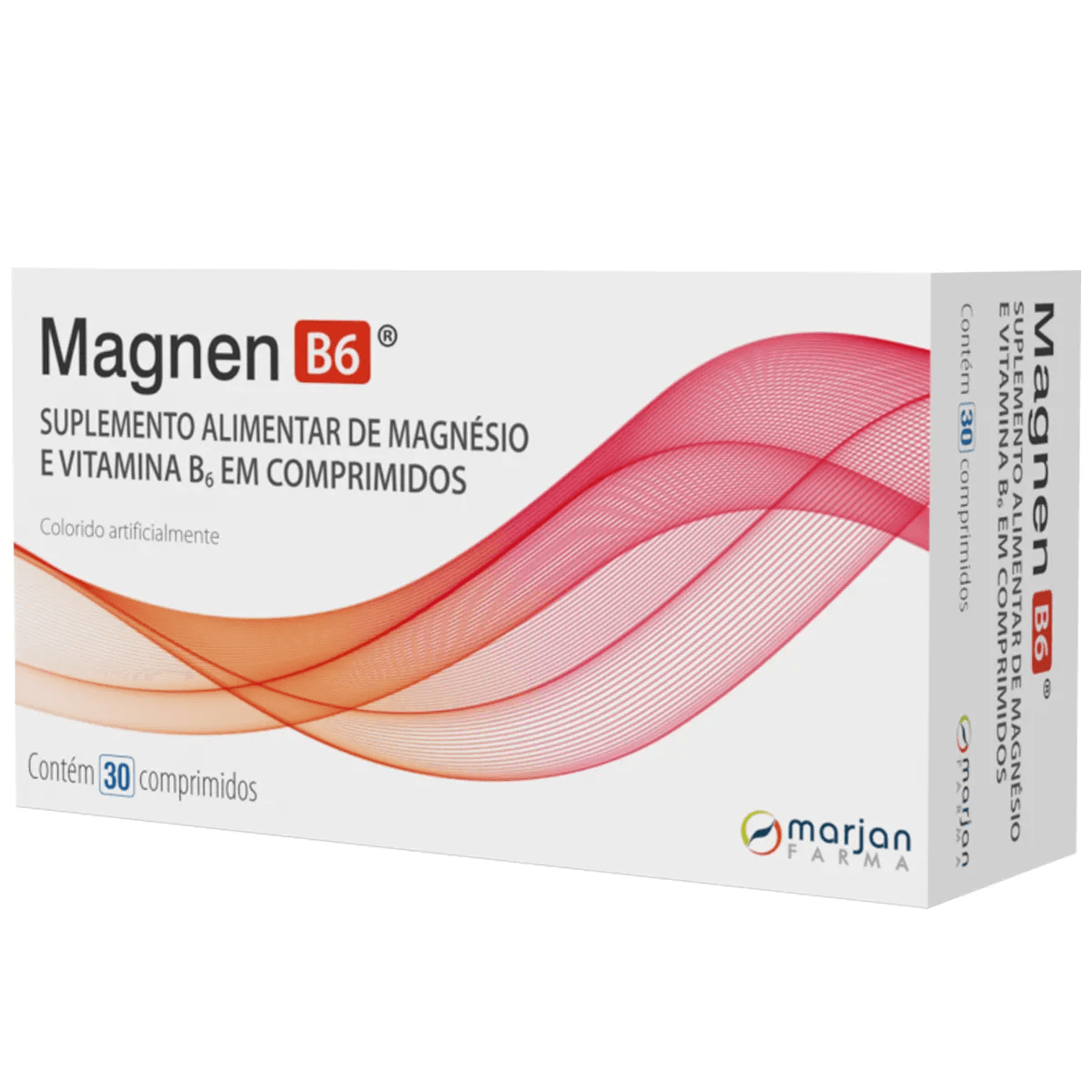 Magnen B6 - Caixa com 30 Comprimidos Revestidos - Imagem 1
